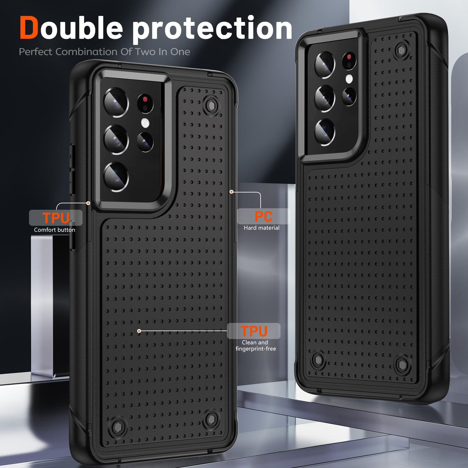 Amazon.co.jp: Cakublse Galaxy S21 Ultra 5G ケース 耐衝撃