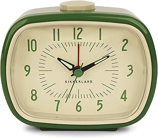 30 Stone Fireplace Decor Ideas with Wooden Mantles 19 Kikkerland Retro Alarm Clock – Vintage Decor for Bedroom, Nightstand, Li...