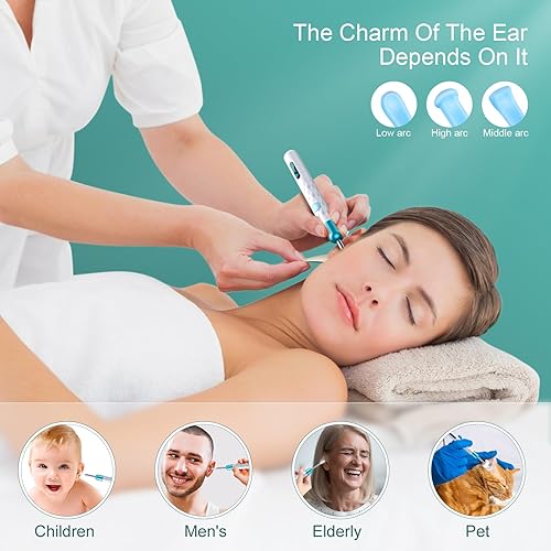 Miniatura 6 de Eliminación de cera de oídos, limpiador de oídos con luz de cámara, herramienta de eliminación de cera de oídos, limpiador de oídos con cámara