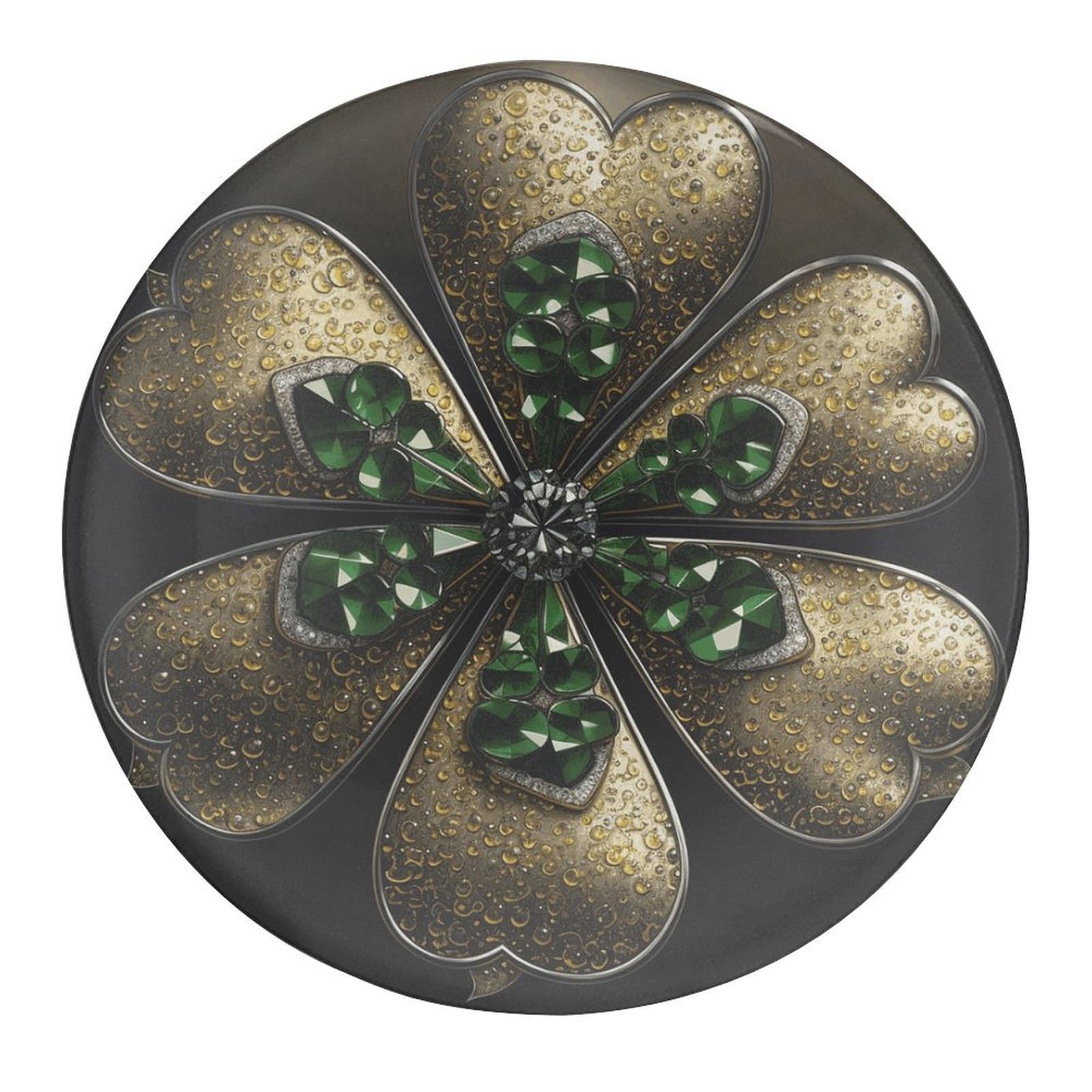 Fekiloot Style Golden Decoration Refrigerator Magnet Fridge Magnet1 Pcs