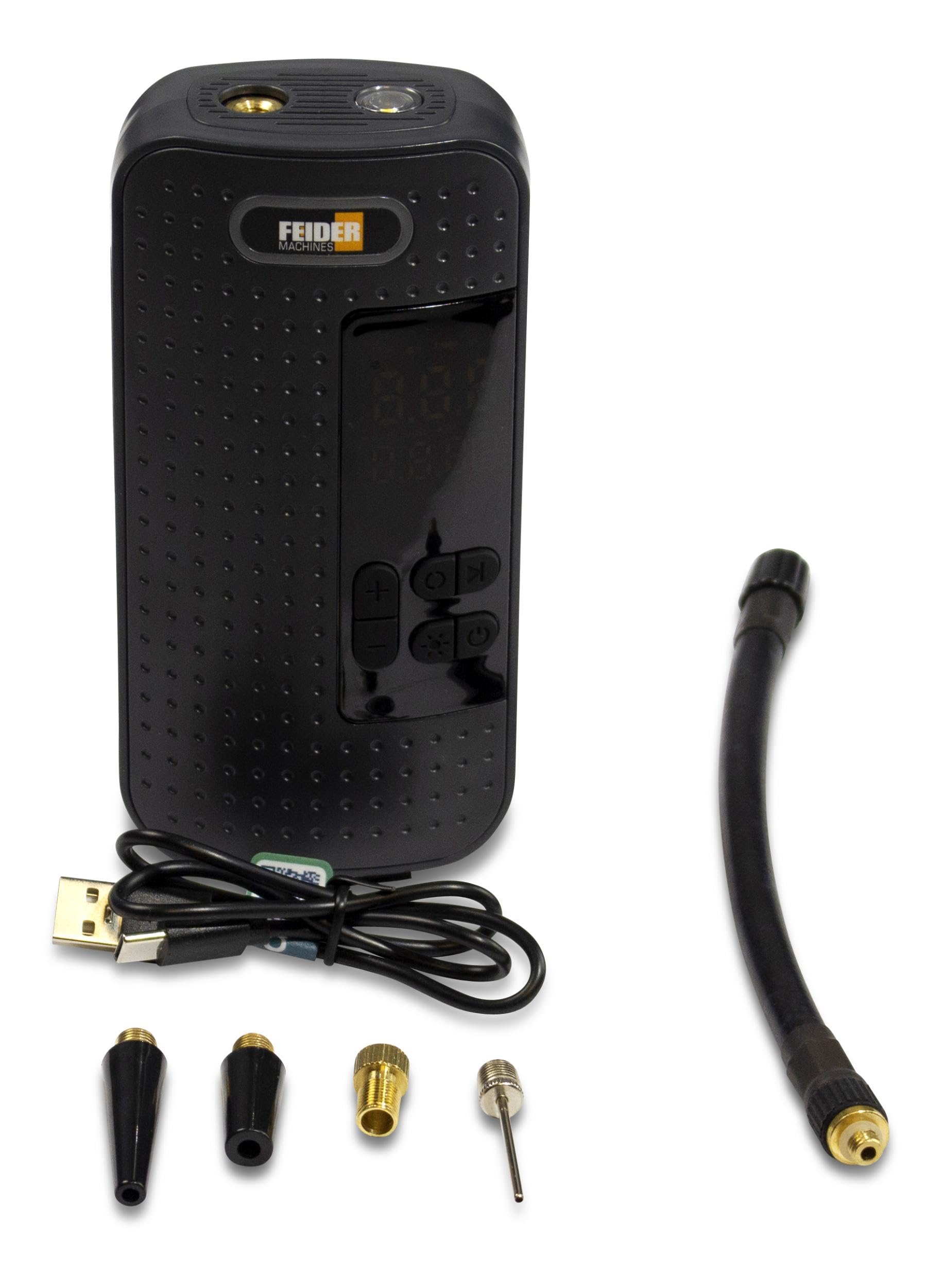 Pompe à Pneus Sans Fil 7.4V - Écran LCD, 3-150 PSI, 4000 MAh, Pour Voiture, Moto, Vélo - 3