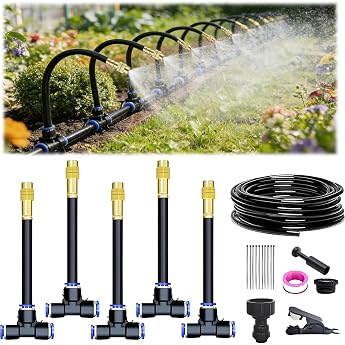 360  Curved Garden Automatic Irrigation System Garden Watering System