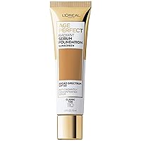 Vista 18 de L'Oreal Paris Age Perfect - Base de suero radiante con SPF 50, almendra, 1 onza