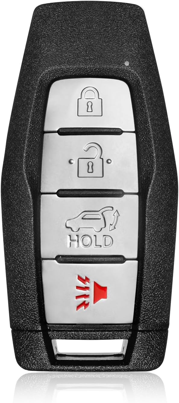 Replacement for Mitsubishi Outlander Key Fob Remote Control 2021 2022 2023 2024 4 Buttons 434MHz KR5MTXN1,Black
