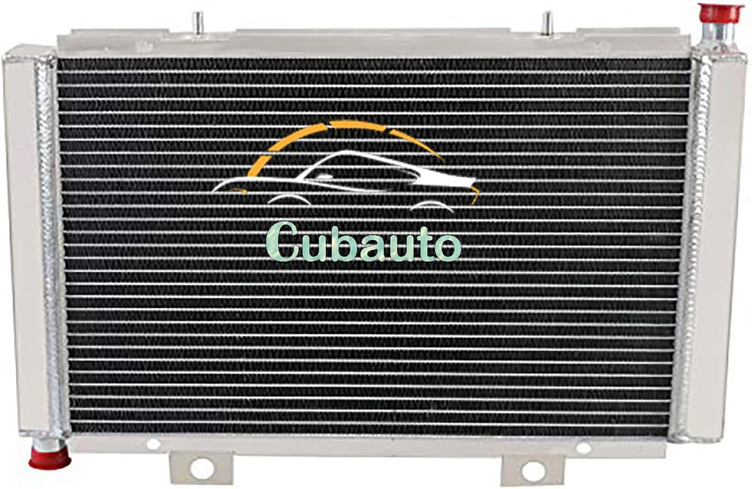 2 Row UTV Aluminum Radiator Compatible For 2011-2018 2012 2013 2014 2015 2016 2017 Can Am Maverick 800R 1000 / Commander 800 MAX 1000R