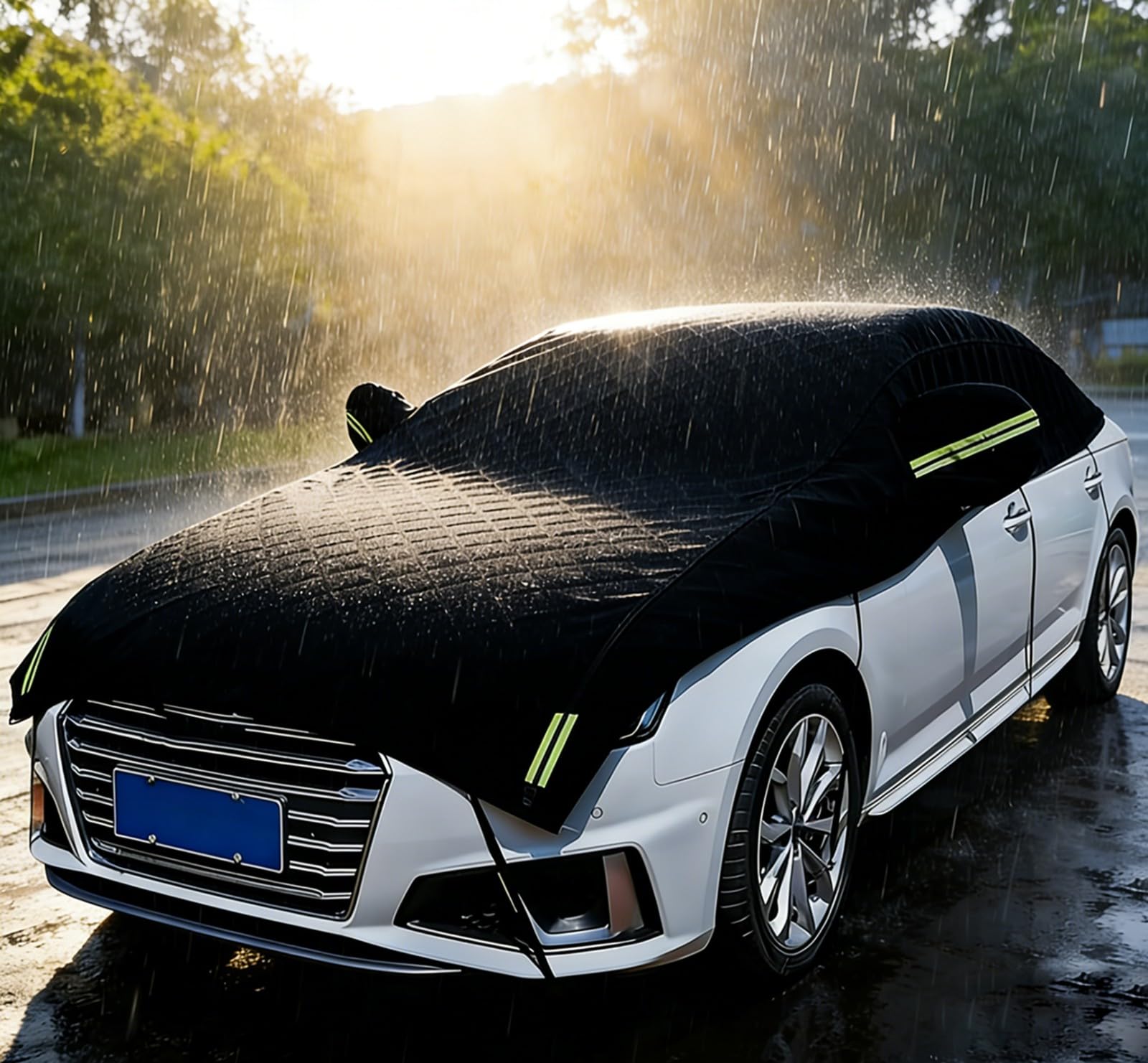 Osłona przeciwgradowa do samochodu Jaguar XK Cabrio X150 2012-2014, samochodowa na zewnątrz, Wodoodporna i oddychająca