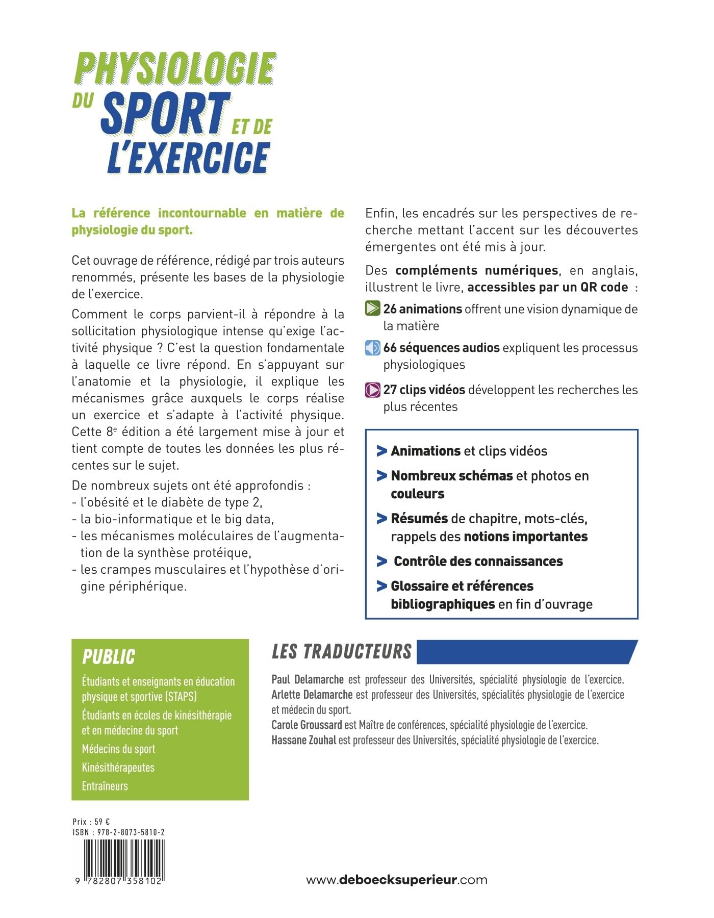 Physiologie du sport et de l'exercice
