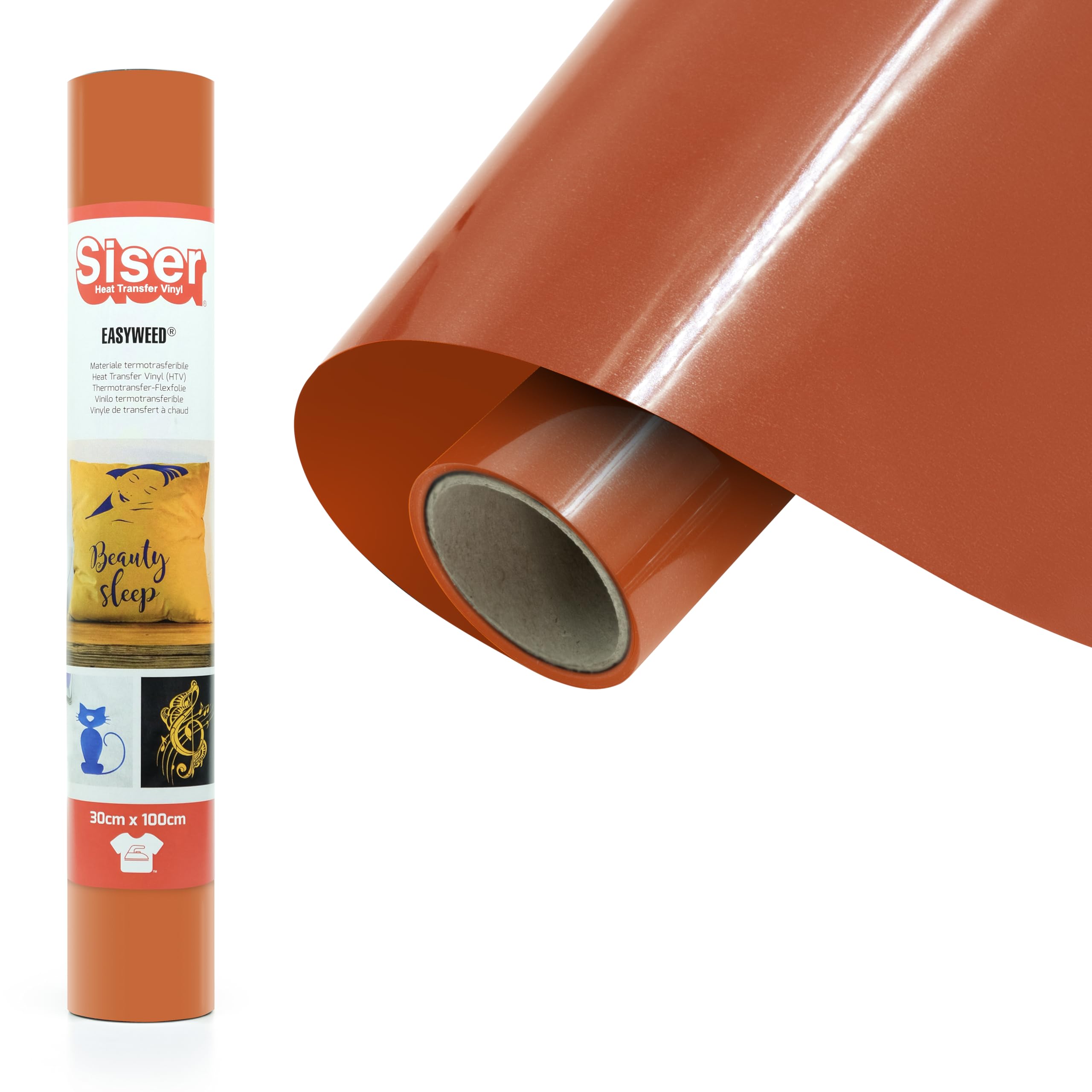 Siser® EasyWeed® Siena Soil 30cm x 1m Heat Transfer Vinyl for Personalizing Textiles