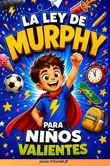 La Ley de Murphy Para Niños Valientes: Historias Reales Divertidas y Ciencia Explicada De Forma Sencilla Para Aprender a Mantener la Calma, Resolver ... Confianza (Edición Ilustrada en Español)