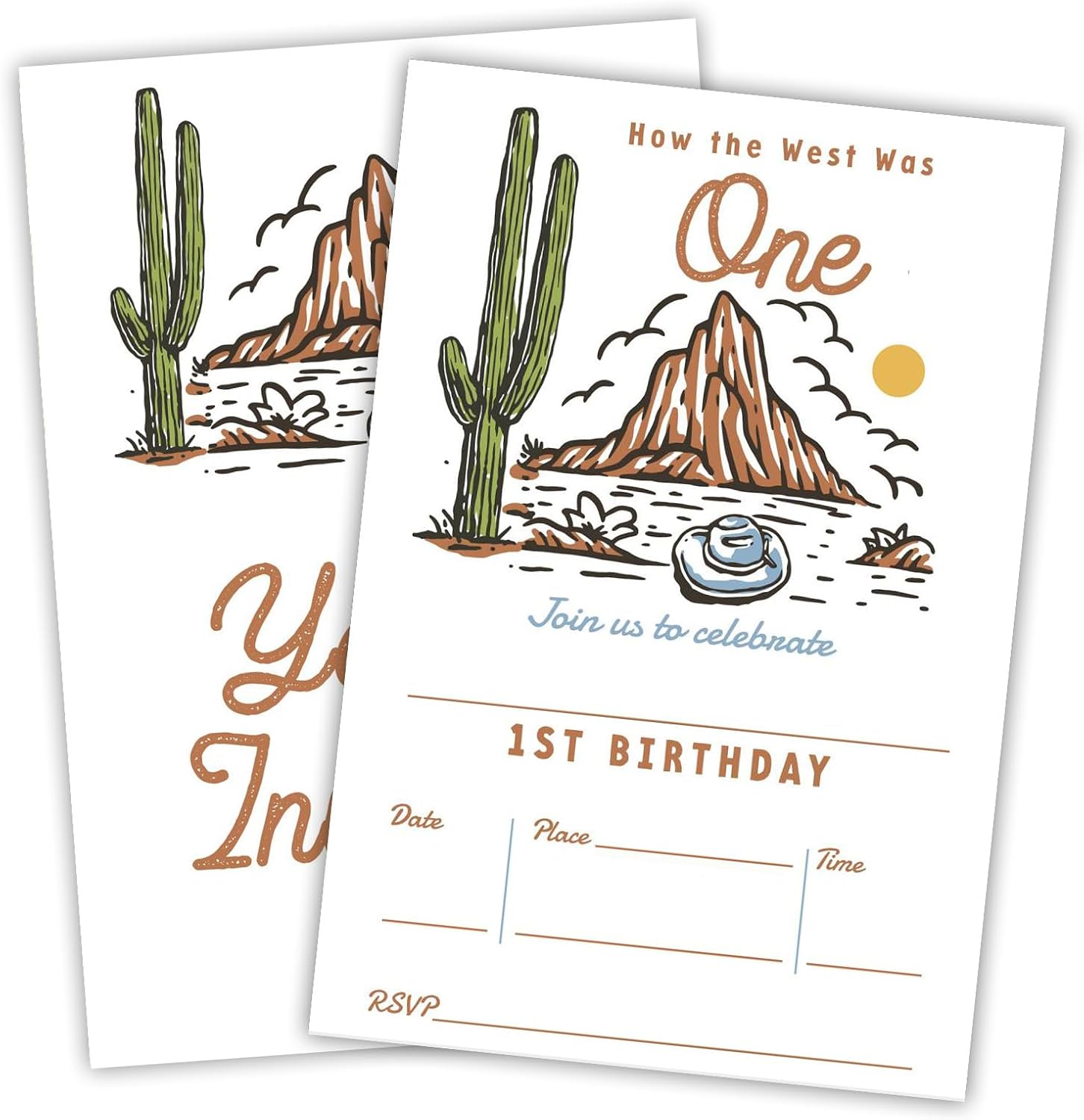 Birthday Party Invitation Card - Black & Pink Balloon - 4 X 6 Double-Sided Fill-In Invitation Card With 20 Envelopes For Boys & Girls - Birthday Party Favors & Supplies (20Pcs) - C02