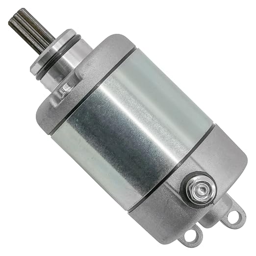 Caltric Starter Motor Compatible con Yamaha YZF R6 2006-2020 Motocicleta CW 12 V miniatura 4