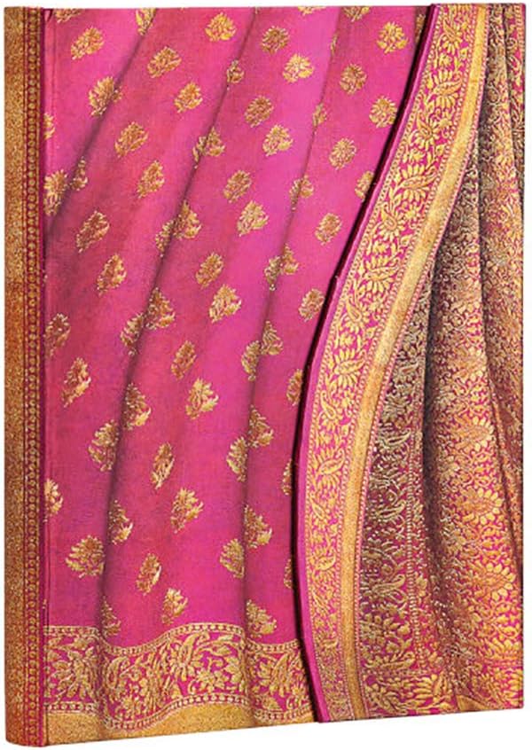 PaperblanksGulabi (Varanasi Silks and Saris) Midi Lined Hardcover Journal