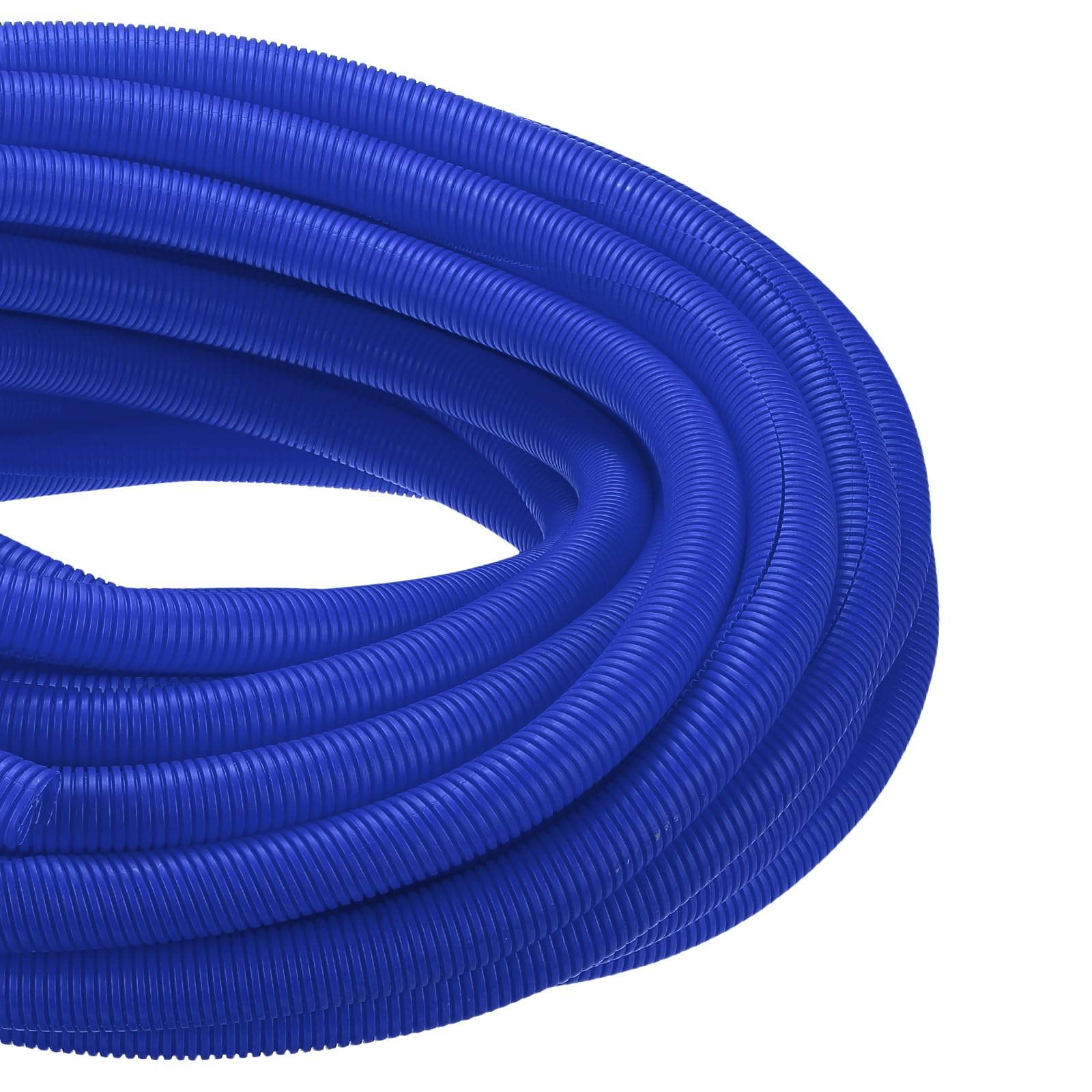 DMiotech 100ft Wire Loom Split Tubing 1 1/4 Inch(31.8mm) ID Blue