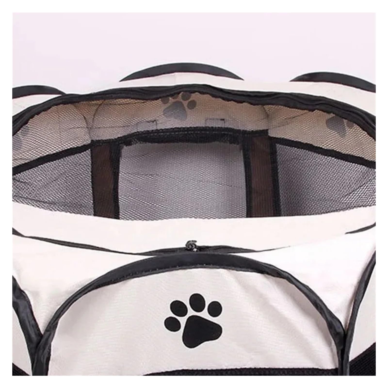Tentpour animaux de compagnie Tente for animaux de compagnie pliable et portable, chenil octogonal, abri for chiots, facile à utiliser, extérieur, opération facile, grandes cages for chiens et chats(W