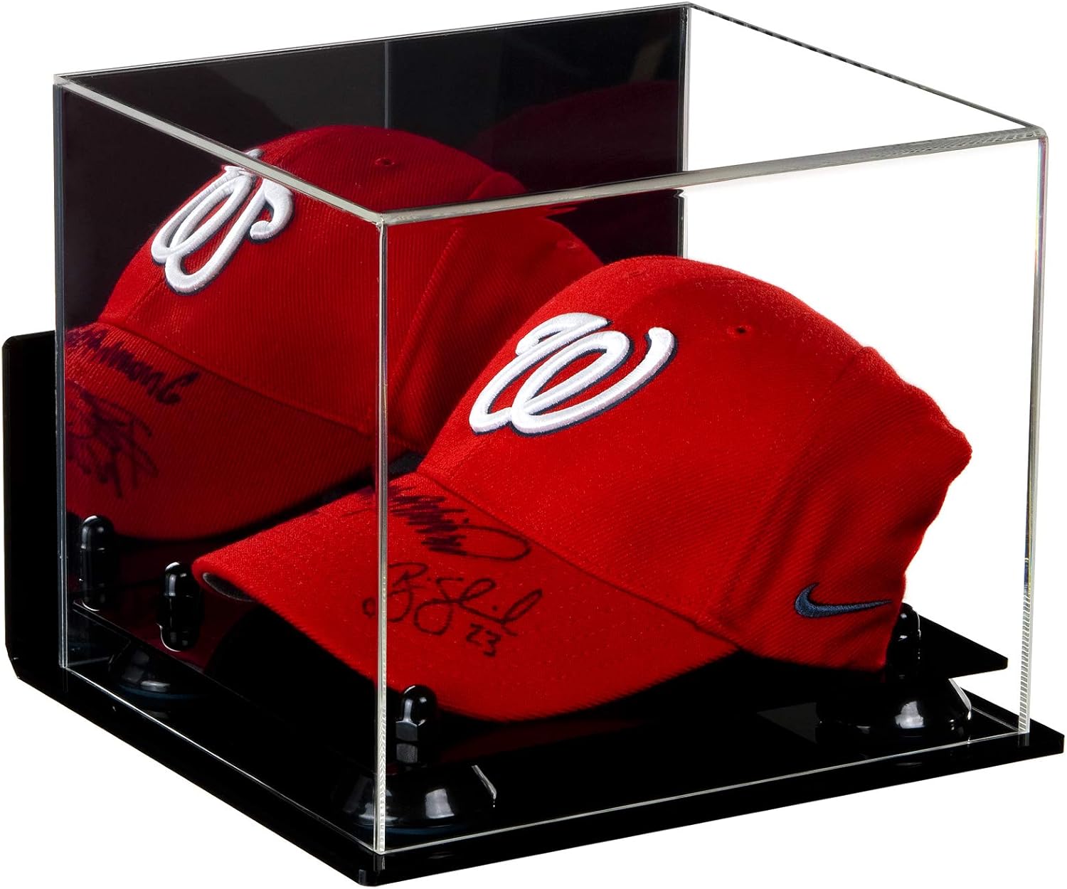 Better Display Cases Acrylic Baseball Cap Display Case with