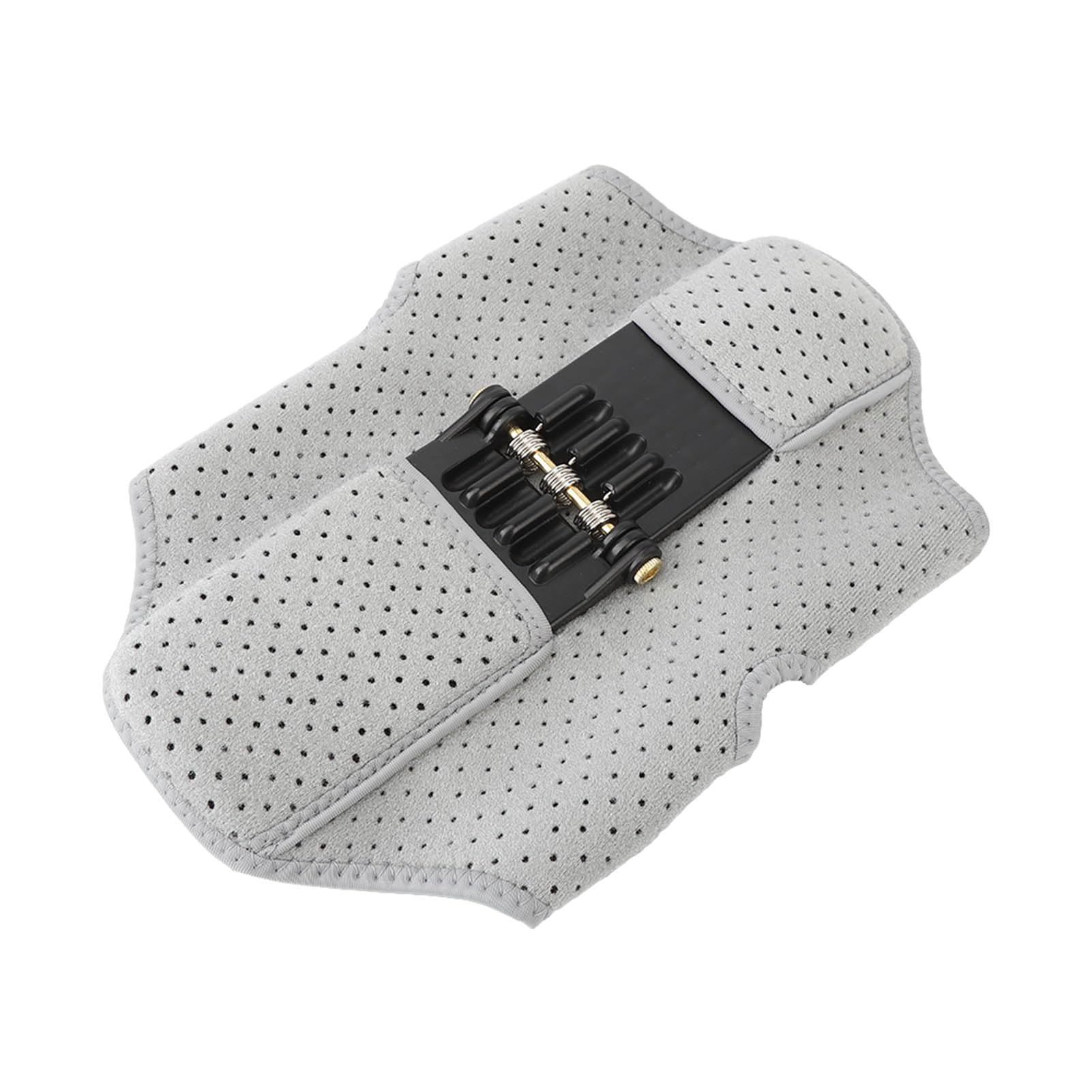 Rodillera estabilizadora, gris, poderosa rodillera, soporte articular, suave, antideslizante, para correr