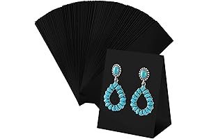 100 Pack Earring Display Stand Cards for Sale