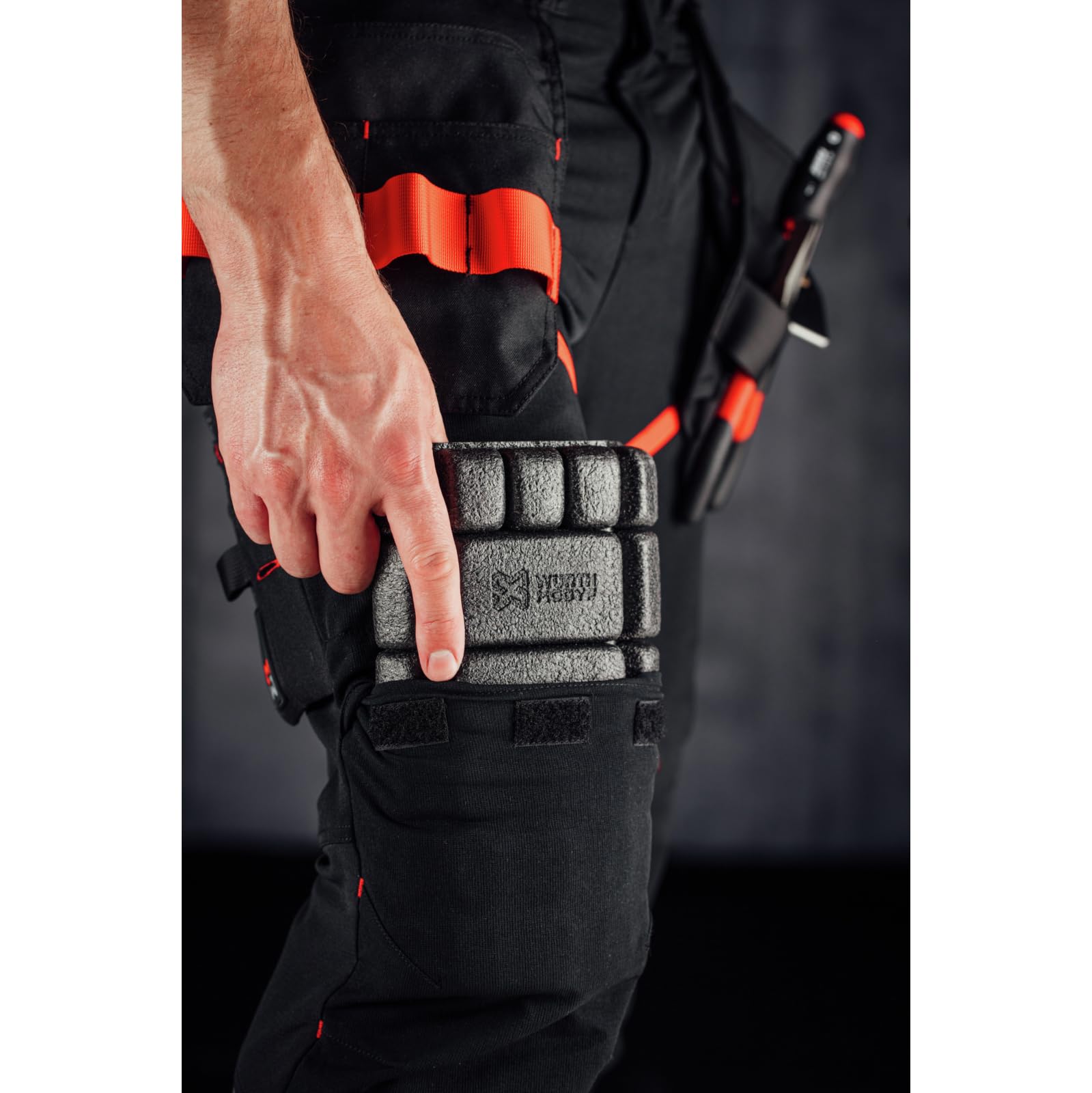 WÜRTH MODYF Bundhose Performance - professionelle Arbeitshose für Herren - Bundhose mit Reflektoren - in den Größen 44-64 in Anthrazit/gelb und weiteren Farben