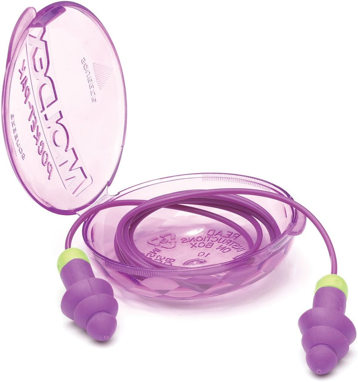 Moldex Rocket Earplugs, Uncorded - 50 Per Box