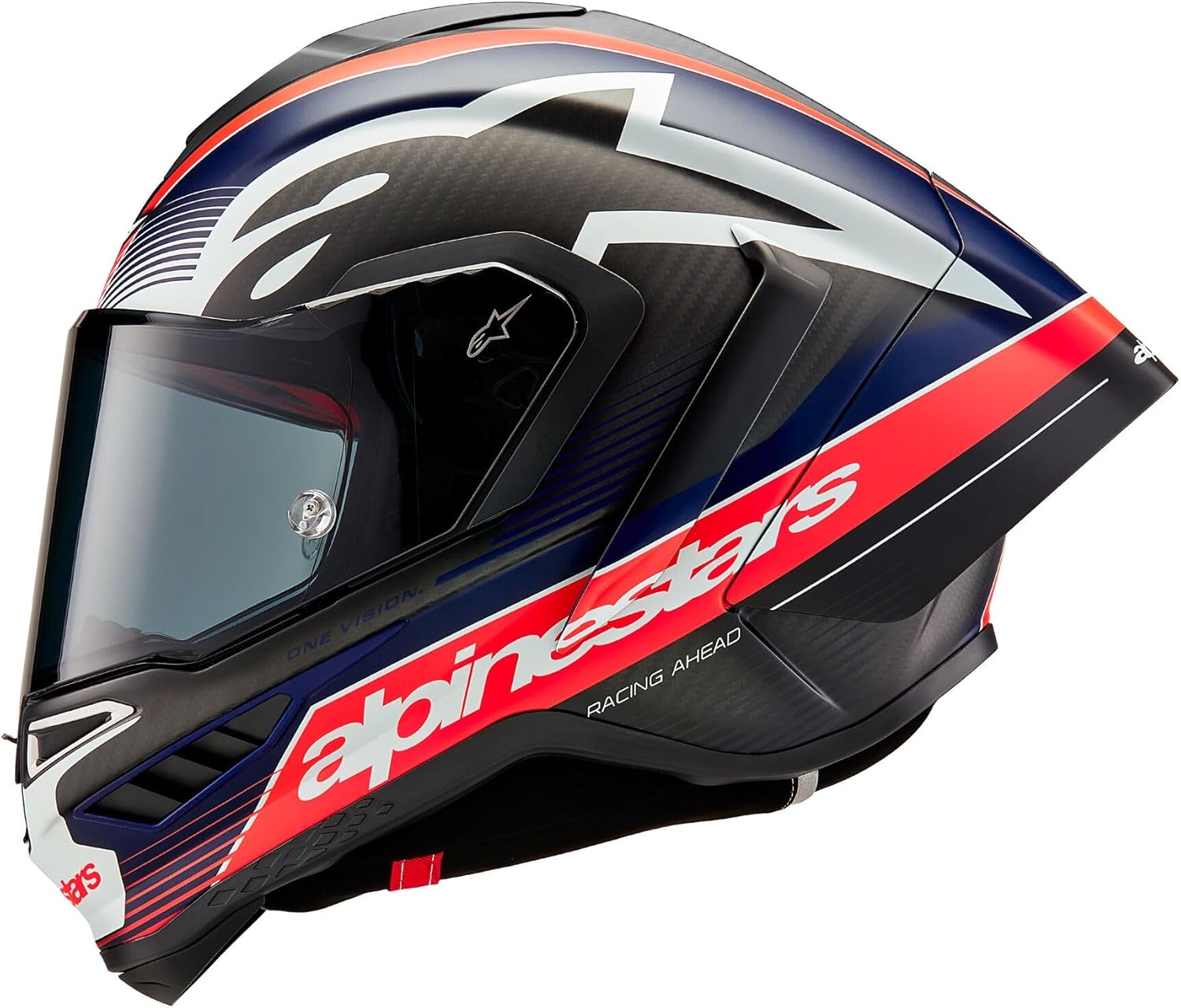 Alpinestars Supertech R10 Team Helmet, Carbon Fiber, Aerodynamic Full-Face Design, Ventilation & Safety, DOT & ECE Certified for Street & Track Riders