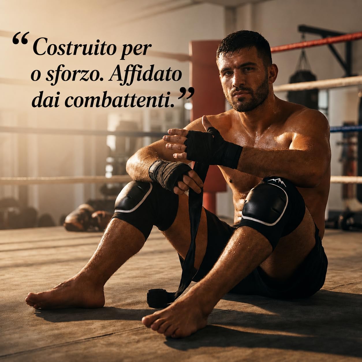Ginocchiere ultra imbottite MMA Muay Thai boxe tailandese sport da combattimento boxe arti marziali pallavolo pallavolo imbottitura protezione ginocchio spessa