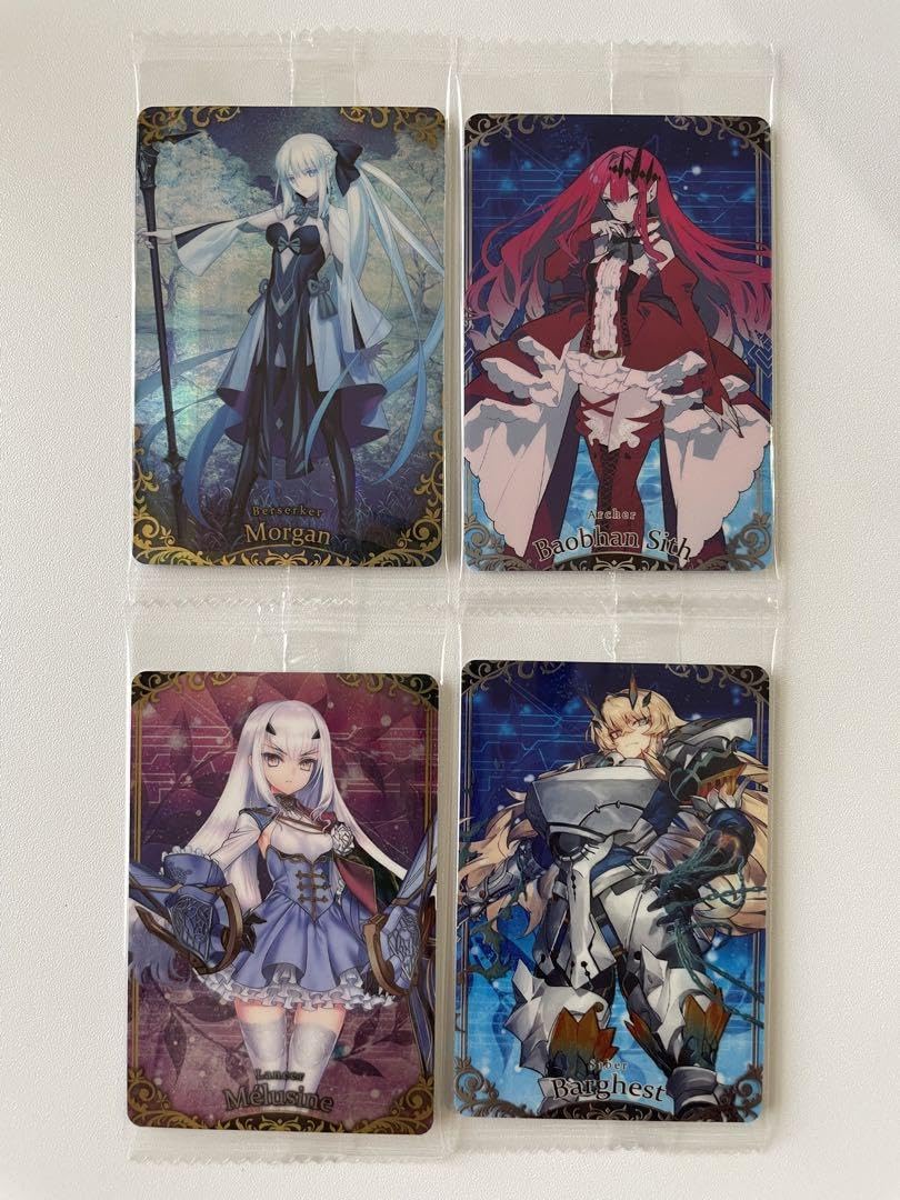 fgoウエハース 妖精騎士セットモルガン