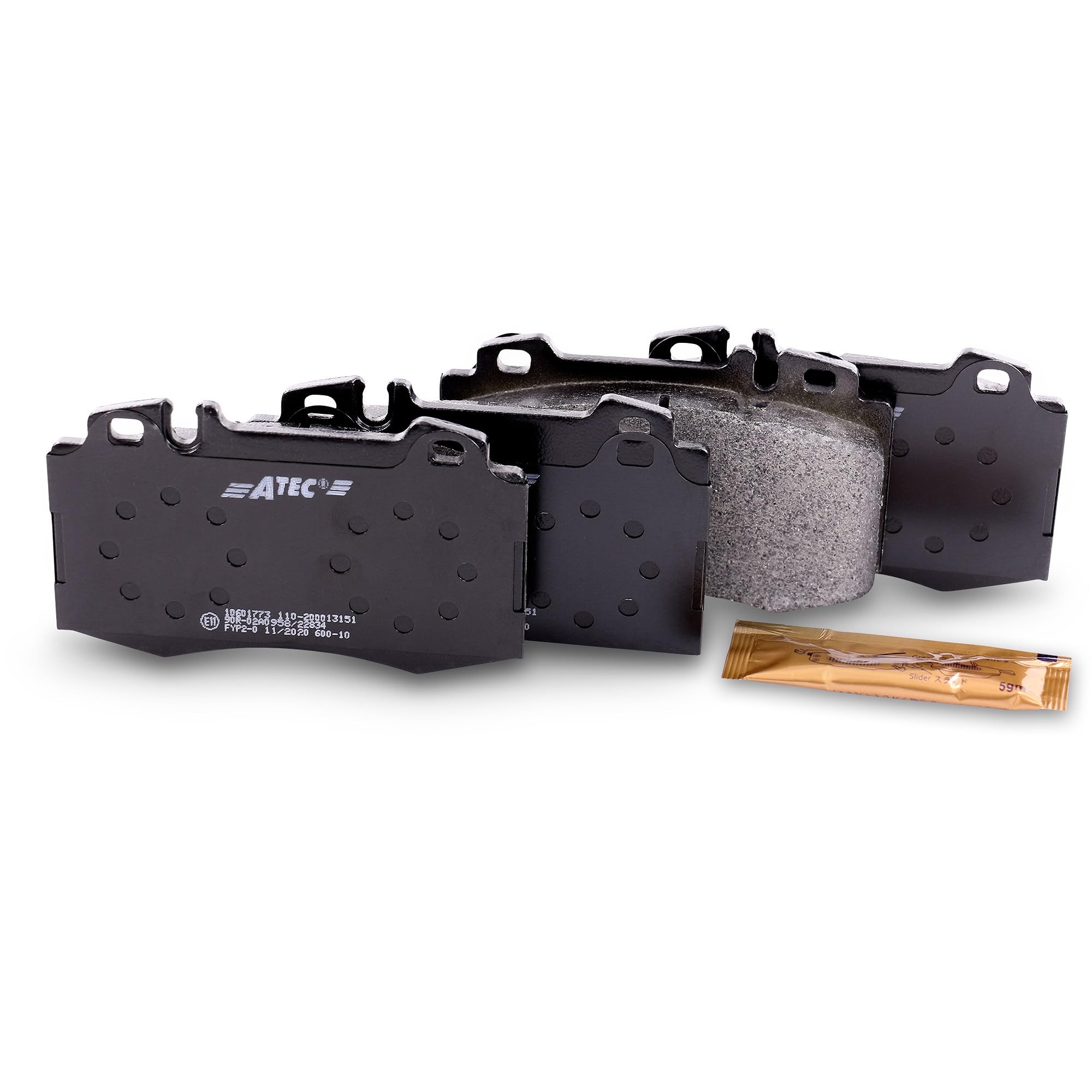 ATEC GERMANY Juego de frenos eje delantero incl. discos de freno Ø 330 mm ventilados + pastillas de freno delanteras Compatible con MERCEDES-BENZ Clase S (W220)