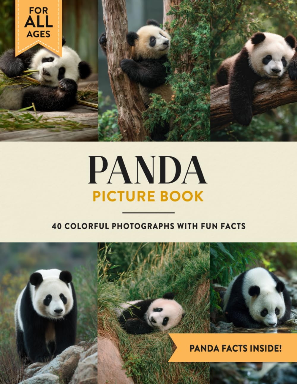 Panda Picture Book: Learn All About Pandas with Fun Photos and Panda Facts for Kids & Adults