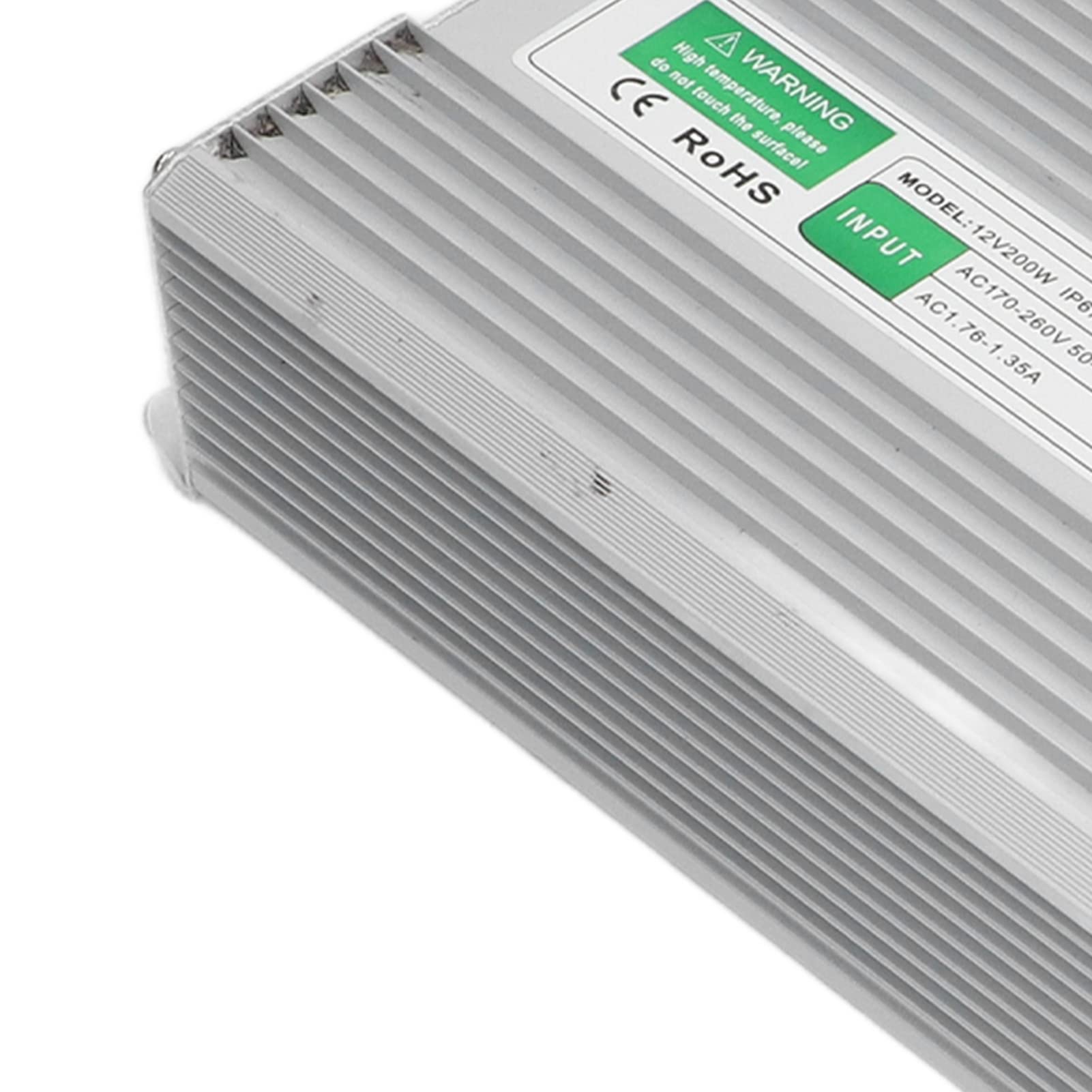 Garosa Zasilacz Sterownika LED 200 W IP67 Stałe Napięcie 170–260 V AC do