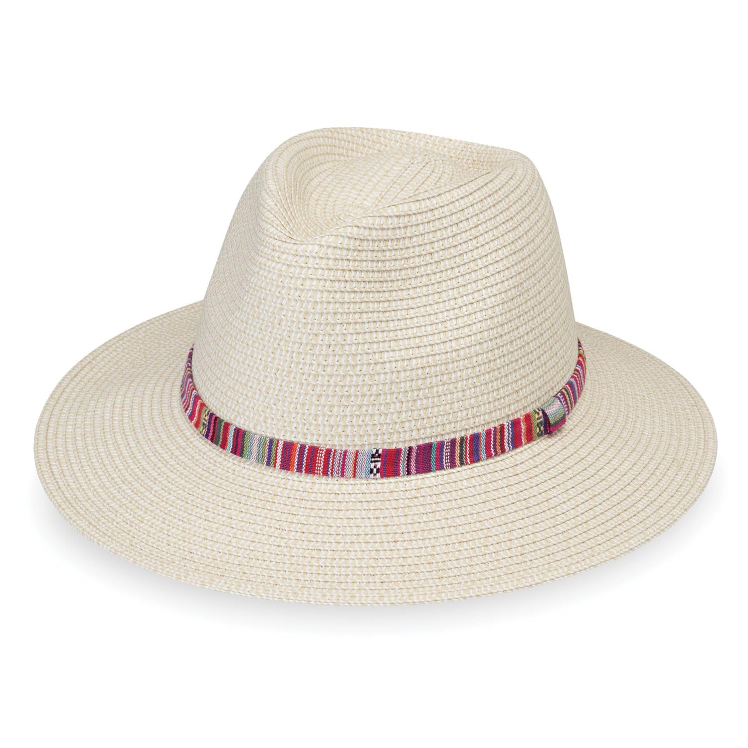 Wallaroo Hat Company Womens Sedona Fedora UPF 50+ UV Protection, Wide Brim, Packable and Adjustable for Medium Crowns