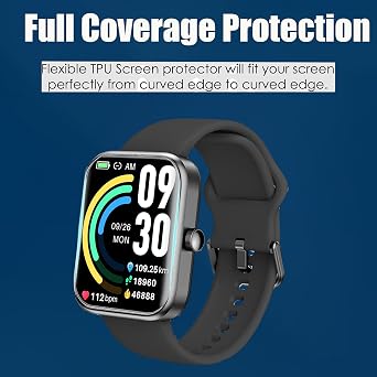 Blueshaweu Compatible for Eilik Robot Pets Screen Protector, [6 Pack] Full Coverage TPU Clear Film Compatible for Eilik Robot Pet
