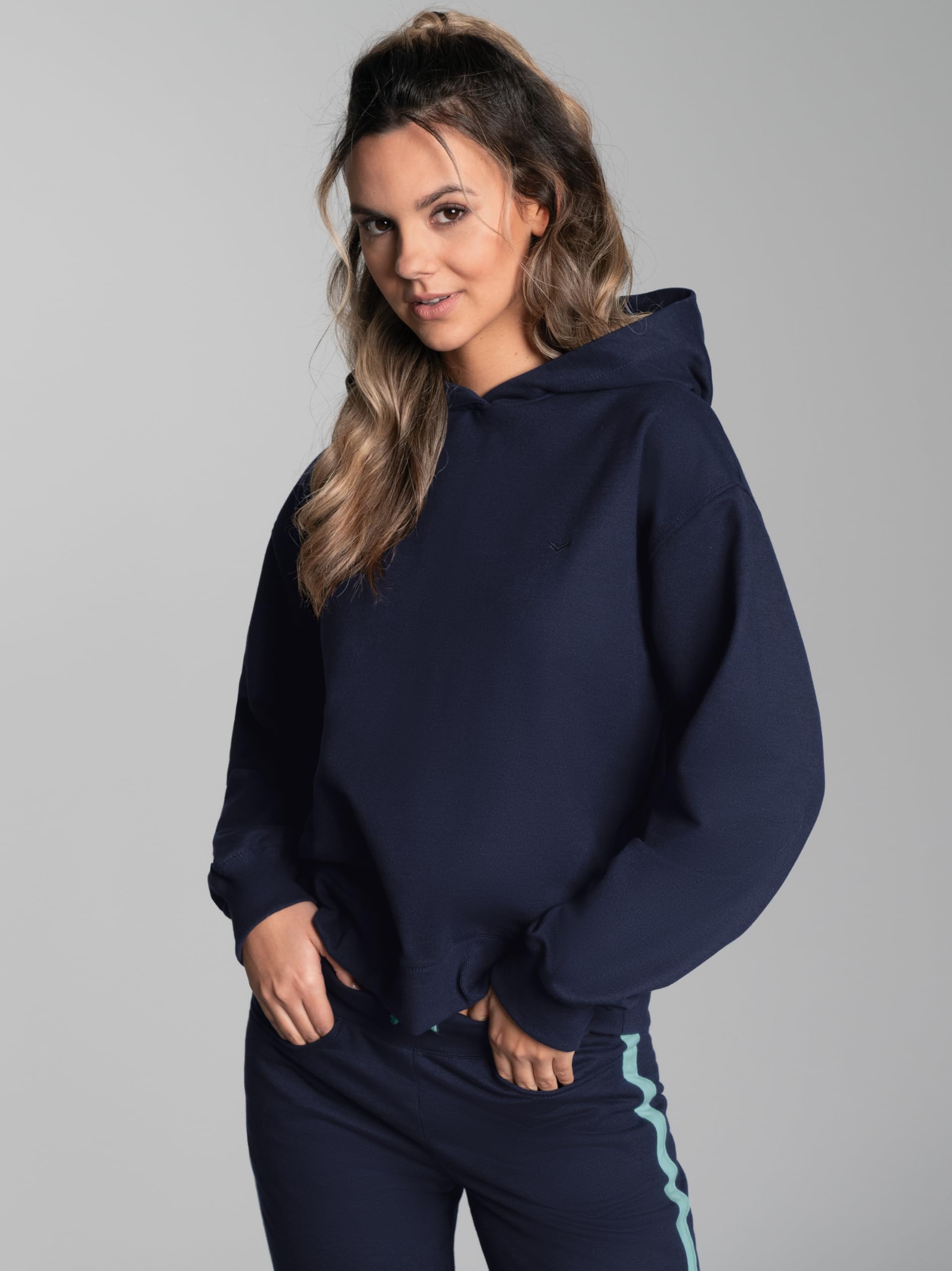 Trigema Bluza z kapturem Kobiety 577901