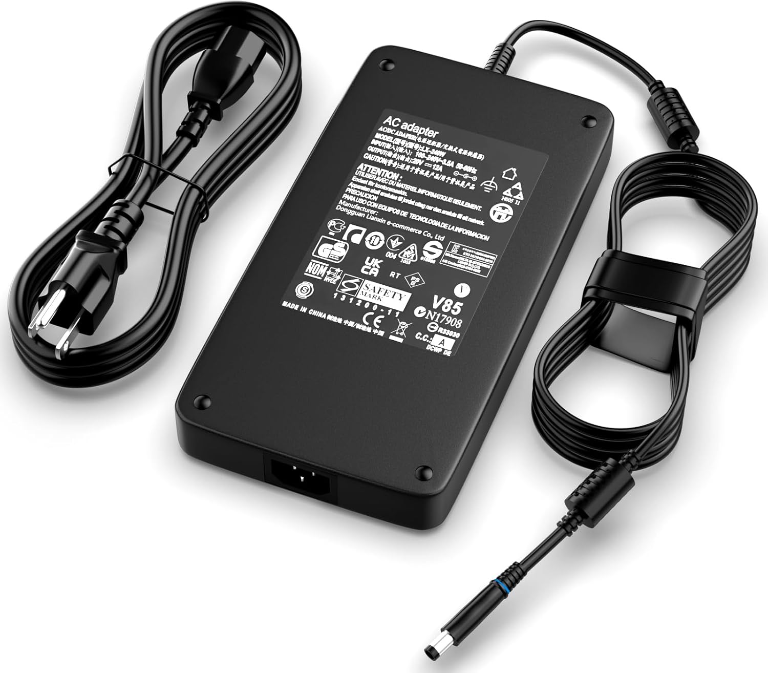 240W Laptop Charger Compatible with Dell G16 G15 G7 G5 G3 Alienware 15 17 M15 M17 X17 X16 X15 M18X X51 Precision 7780 7770 7680 7670 7560 AC Power Adapter Supply Cord