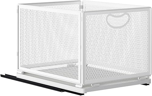 ODOROKU Cajón organizador de cesta deslizante (grande)