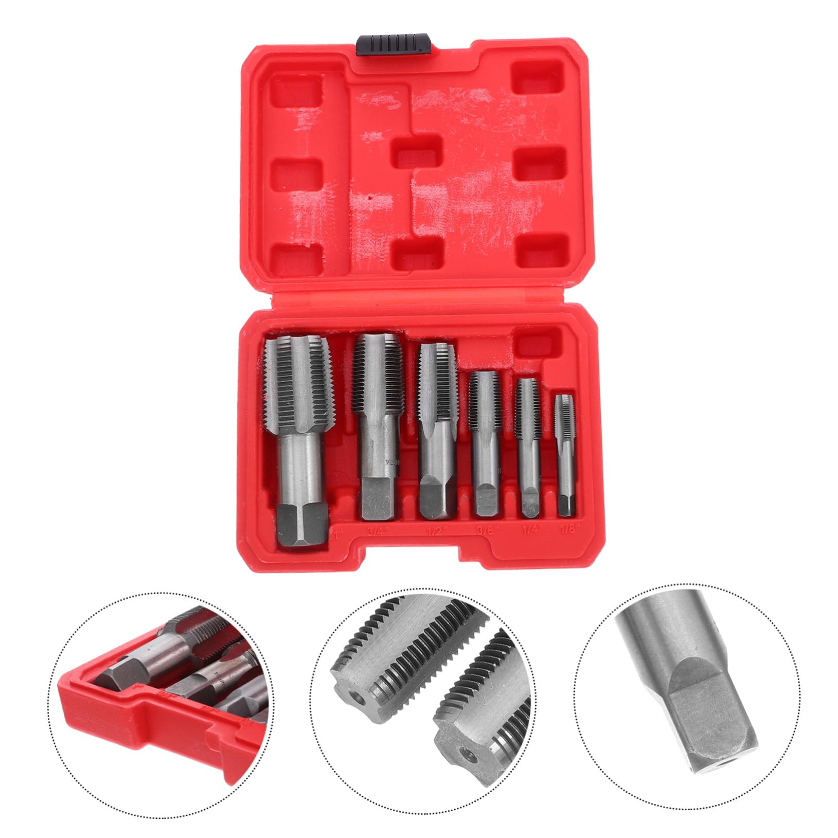 Filettatrici Npt in Resistente Kit Riparazione Filetti Tubazioni per Fai da Te e Uso Professionale Attrezzi Precisi per e Idraulica