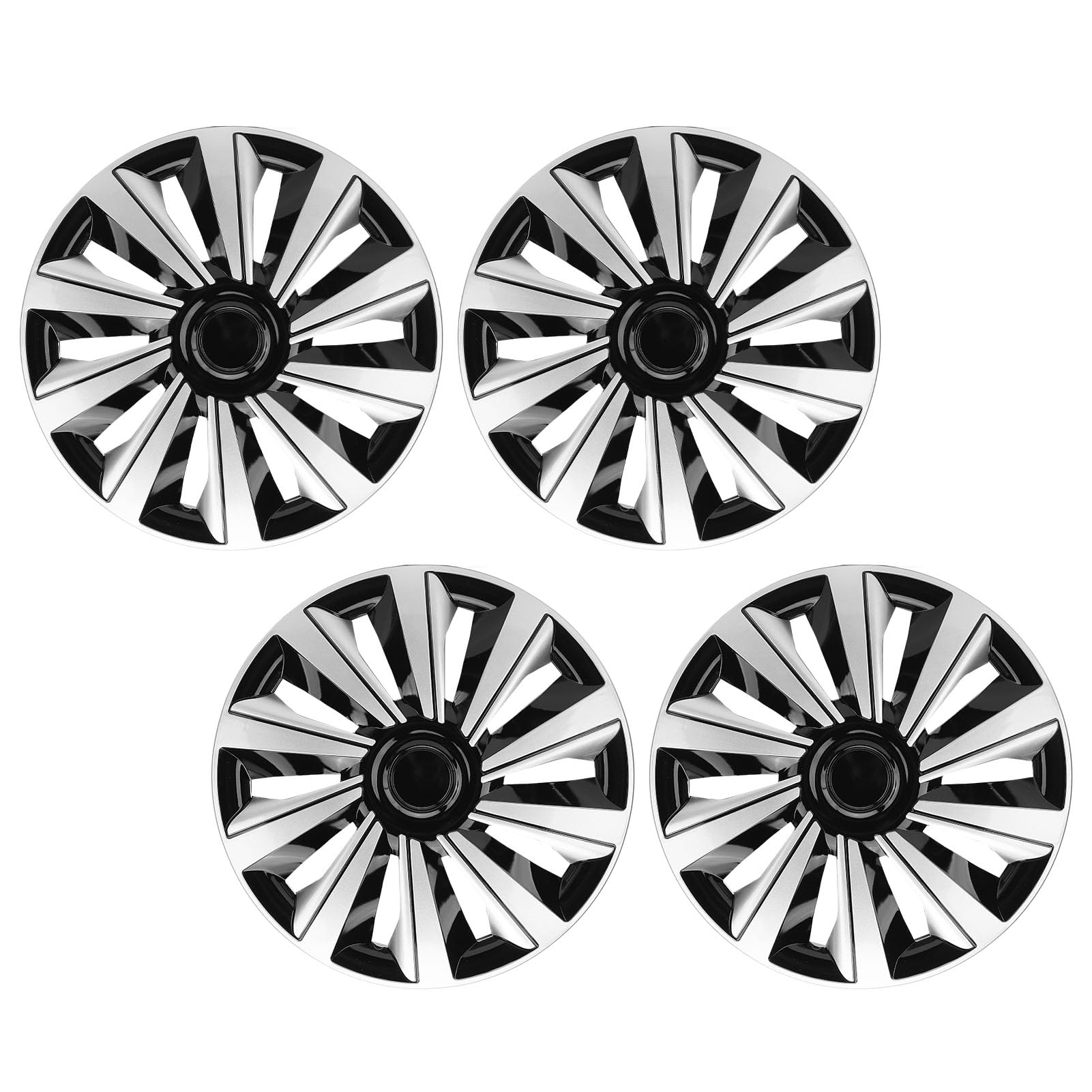 Capuchon de Jante de Roue de Voiture, 14 Pouces, élégant, Léger, Universel, Protection de Moyeu de Roue, Installation Facile pour Roues en Acier AX Felicia Sprint