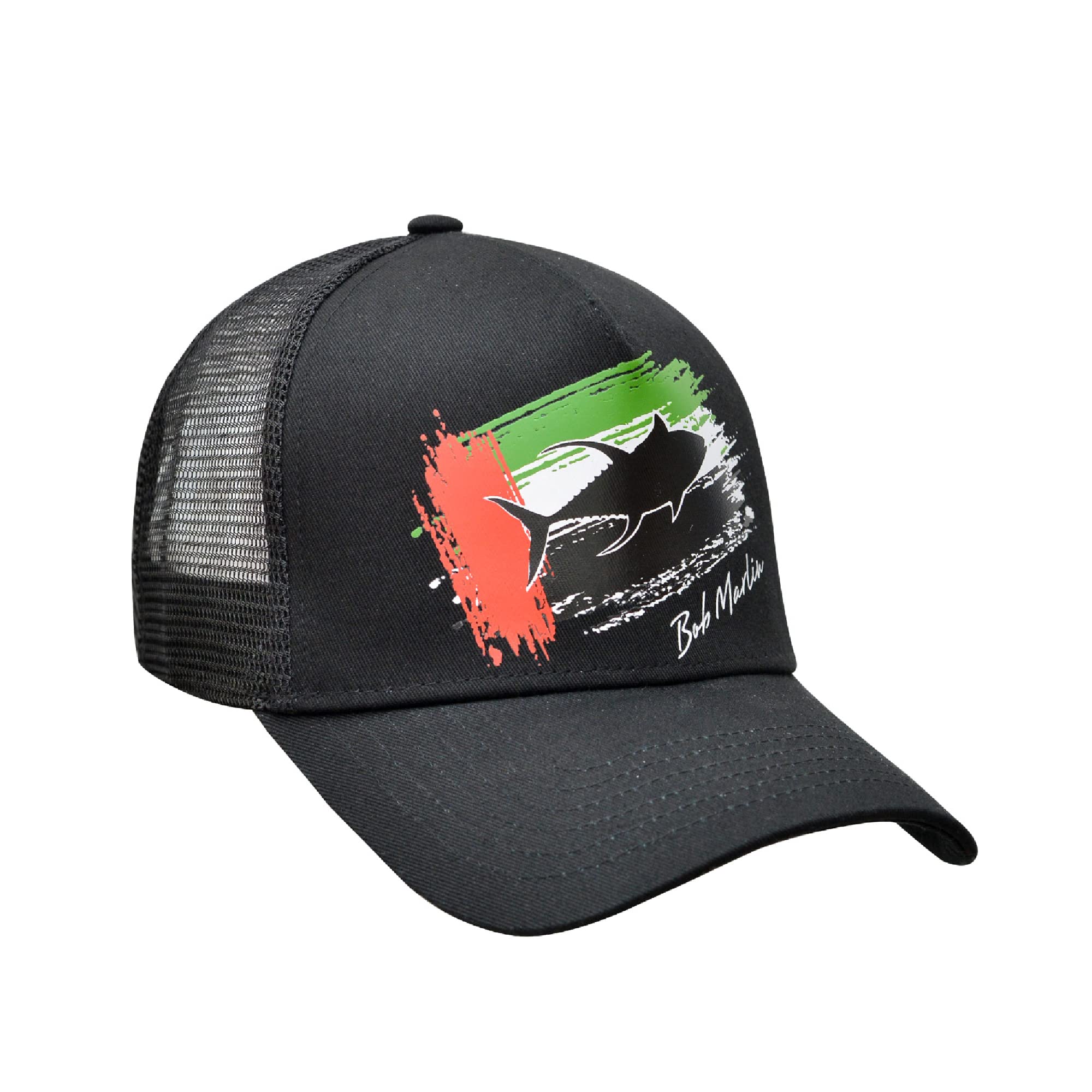 Trucker Cap Snapback UV+ Sun Protection Fishing Hat for Men and Women Hiking Headwear