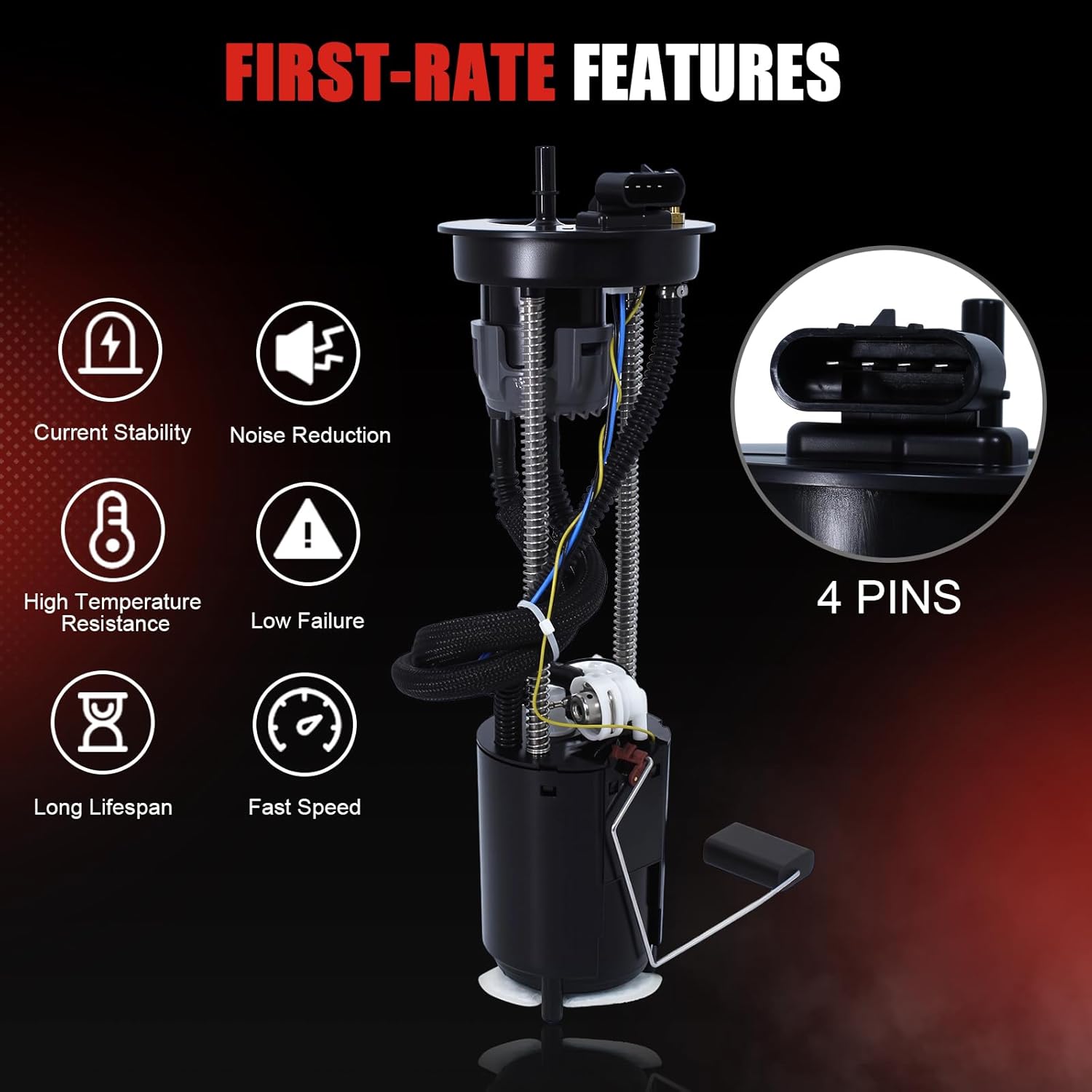 Fuel Pump Assembly Compatible with Sea-Doo 2022-2023 FISH PRO 130/170,Fits for GTI GTR GTX RXP RXT X/Spark 2/3 UP/Wake Pro 90 130 155 170 215 230 255 260 300 2008-2023,Replace OE# 275500779 275500734