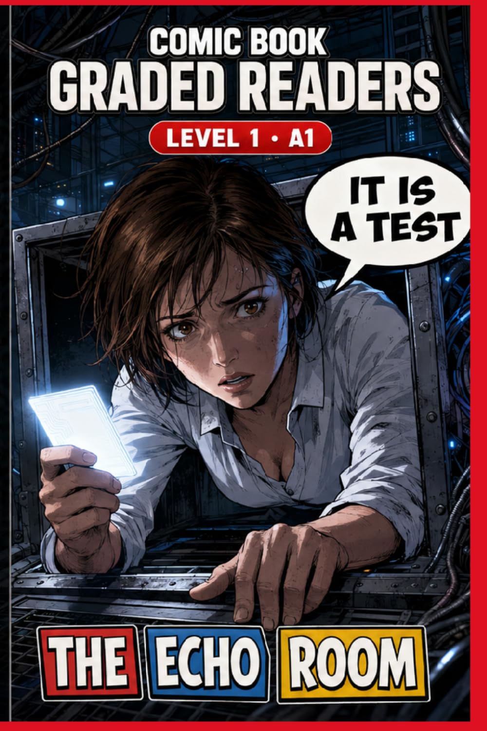 THE ECHO ROOM: Easy English Reading Comic Book Graded Reader for Adults (Level 1 · A1).: A Graded Reader for Adult Learners (Level A1) — Illustrated ESL Comic & Visual Learning.