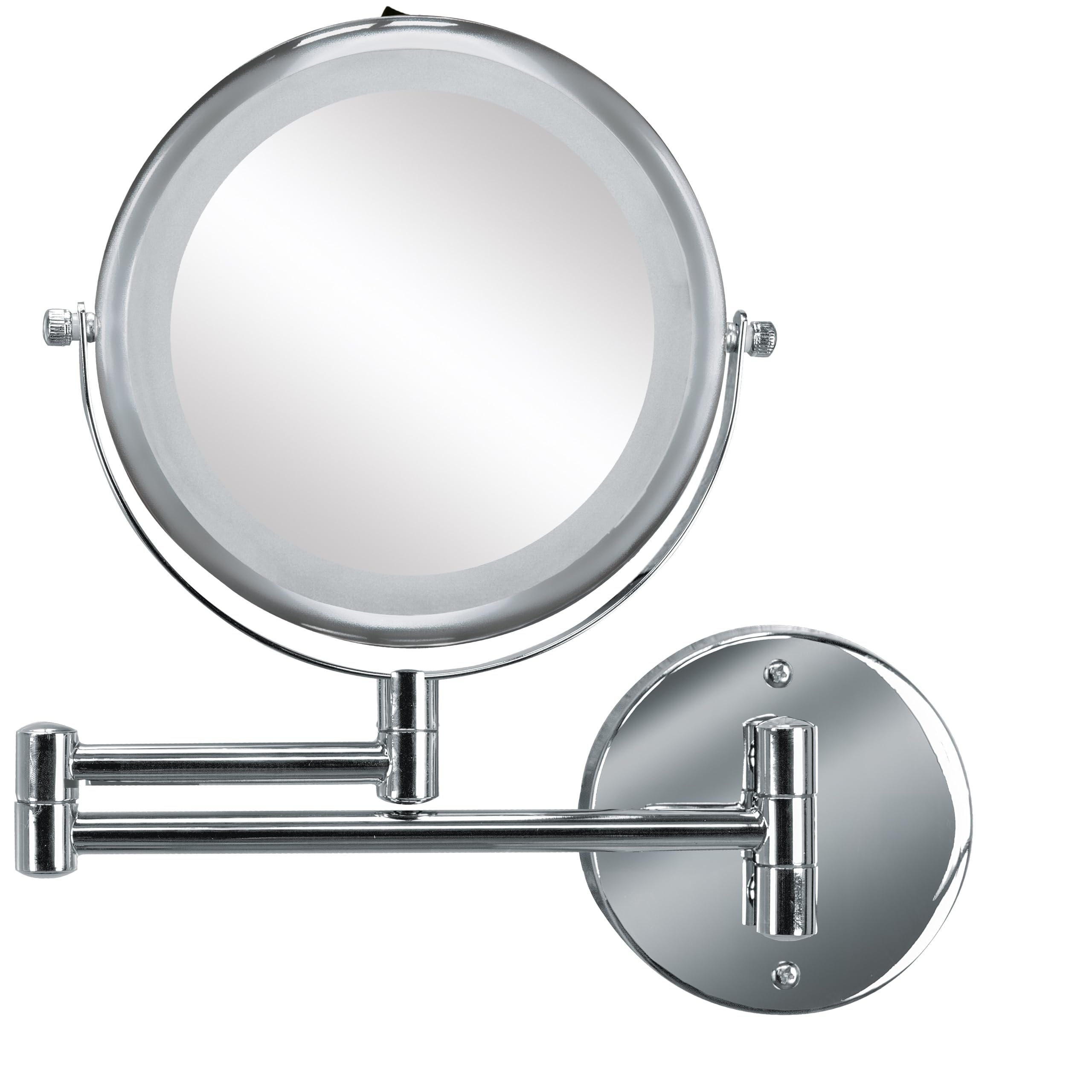 Kleine Wolke Brilliant Mirror Kosmetikspiegel – LED-Beleuchtung, 1x/5x Vergrößerung, Wandmontage