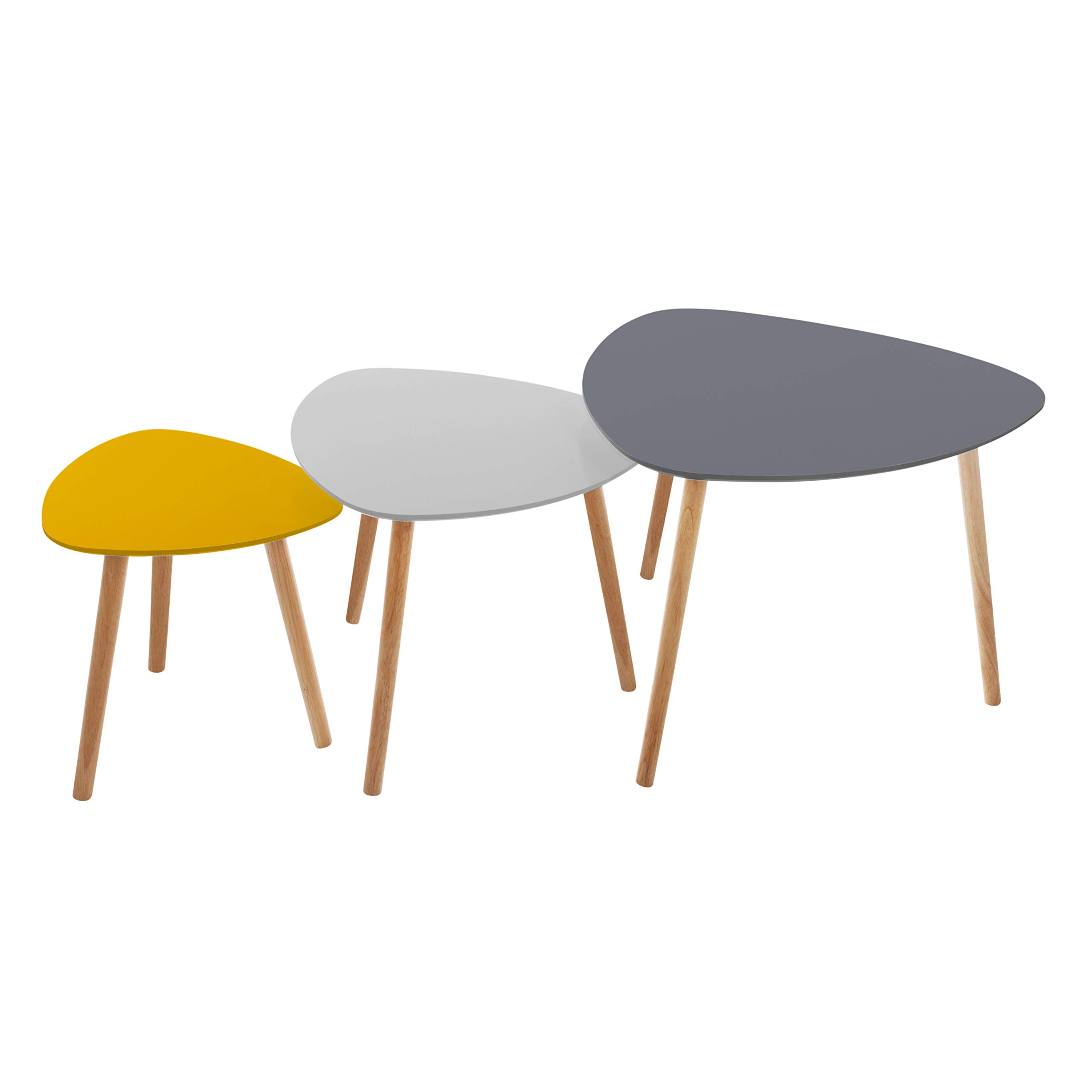 univers decor Lot de 3 Tables café Break Miléo Atmosphera