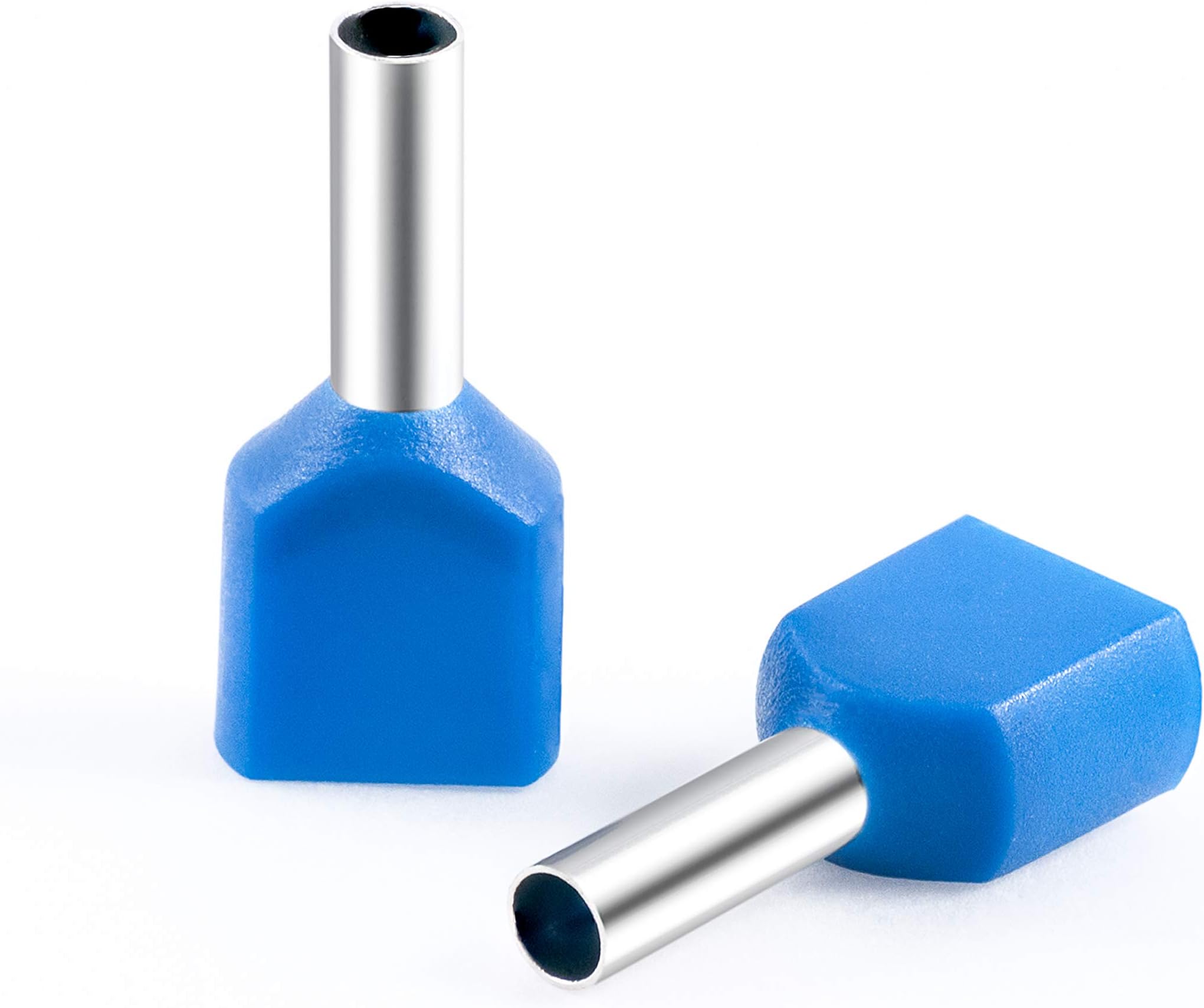 Elmex Insulated Twin End Lug - 2.5 Sq. mm with 10 mm Pin, Pack of 1000