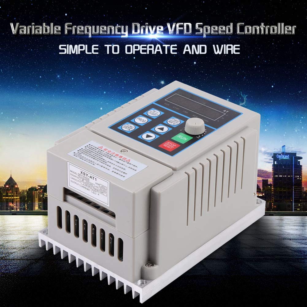 Convertitore di frequenza Professional VFD AC 220V 0.75kW Inverter inverter