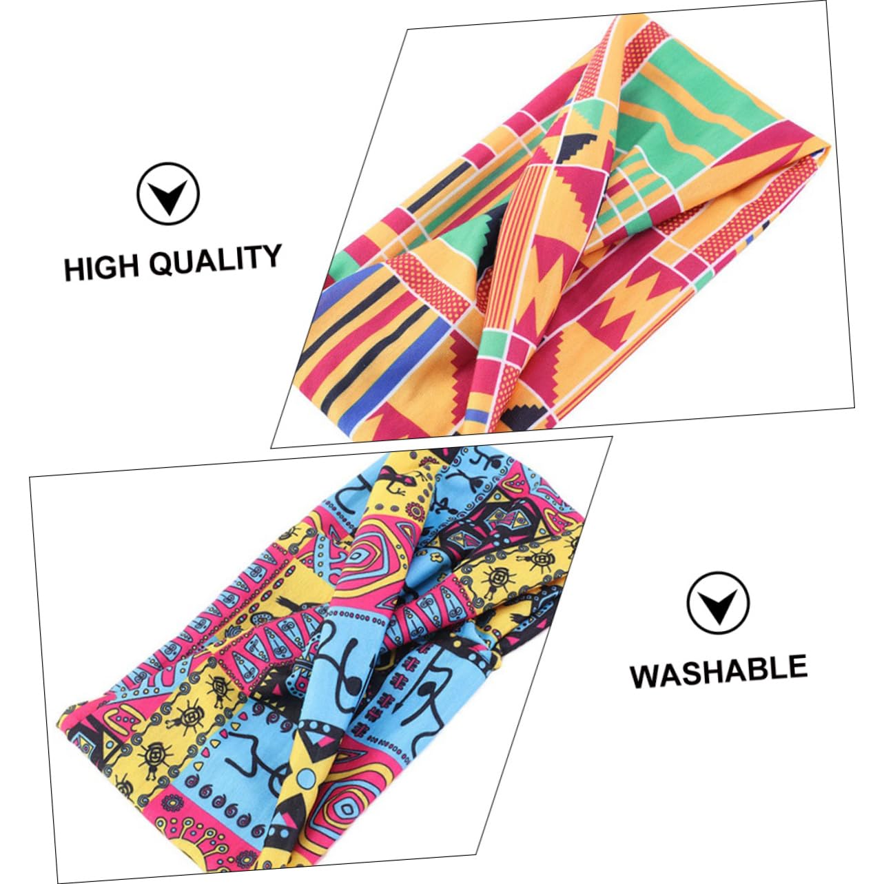 DOITOOL 12pièces Bandeaux Tressés Ethniques Pour Femmes Accessoires De Sport Confortables Et Élastiques Pour Événements Et Vie Quotidienne