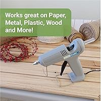 Vista 3 de Adtech W220-14ZIP50 - Barras de pegamento transparente, 50 piezas y mini barra de pegamento caliente de 8 pulgadas, 24 unidades, parte # W220-3824