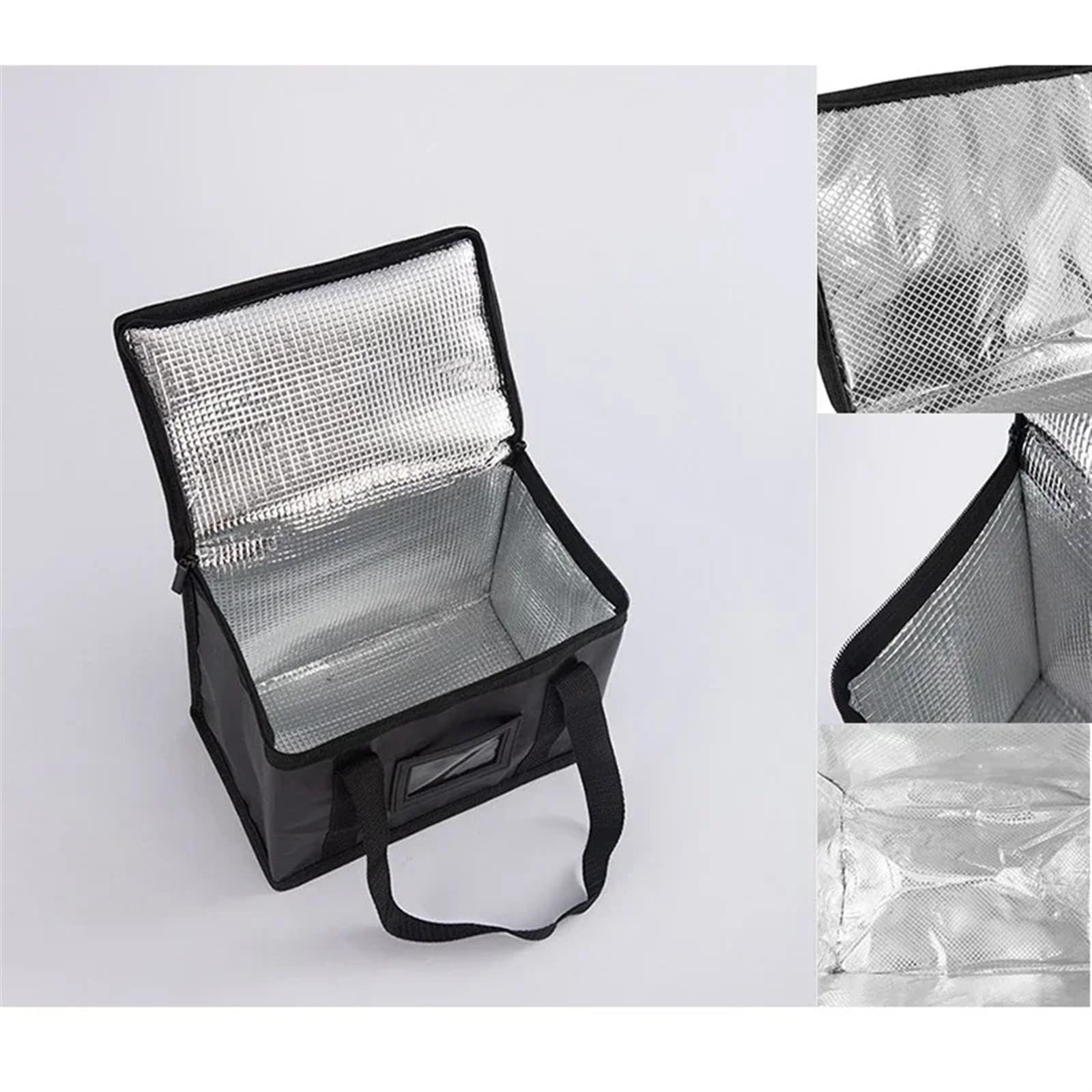 Bolsa térmica aislante, Bolsa de entrega de alimentos con aislamiento for camping y picnic 16L-70L(28l-2pcs)