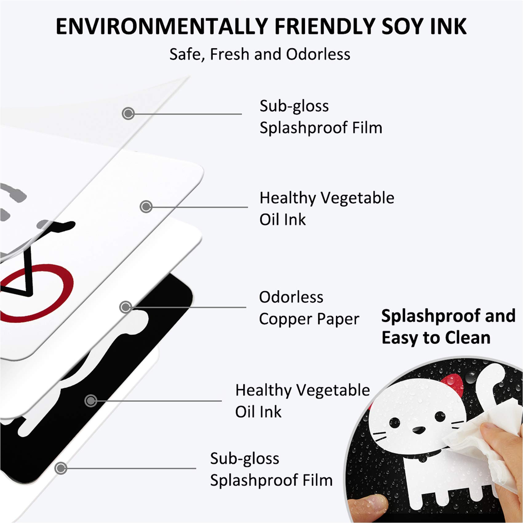 beiens Carta Flash per Bambini ad Alto Contrasto, Giocattoli per Neonati per 3-6 Mesi, Schede per Attività di Apprendimento di Stimolazione Visiva, 20 Pezzi Regalo per Bambini (Bianco e Nero e Colore)