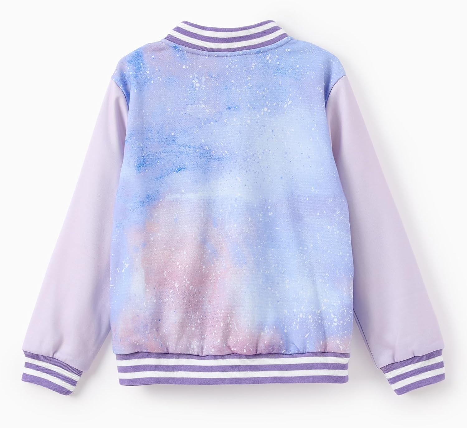 Disney Minnie Mickey Stitch Princess Frozen Marvel Jacket Lightweight Coat Button up Color Block Sweatshirt Sizes 2-14 Years - Image 4