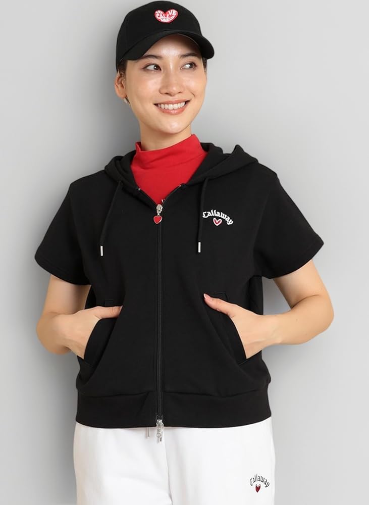 Callaway - 即完売！可愛い キャロウェイ レディース　ジップアップパーカー L ゴルフ 即完売！可愛い キャロウェイ レディースジップアップパーカー L