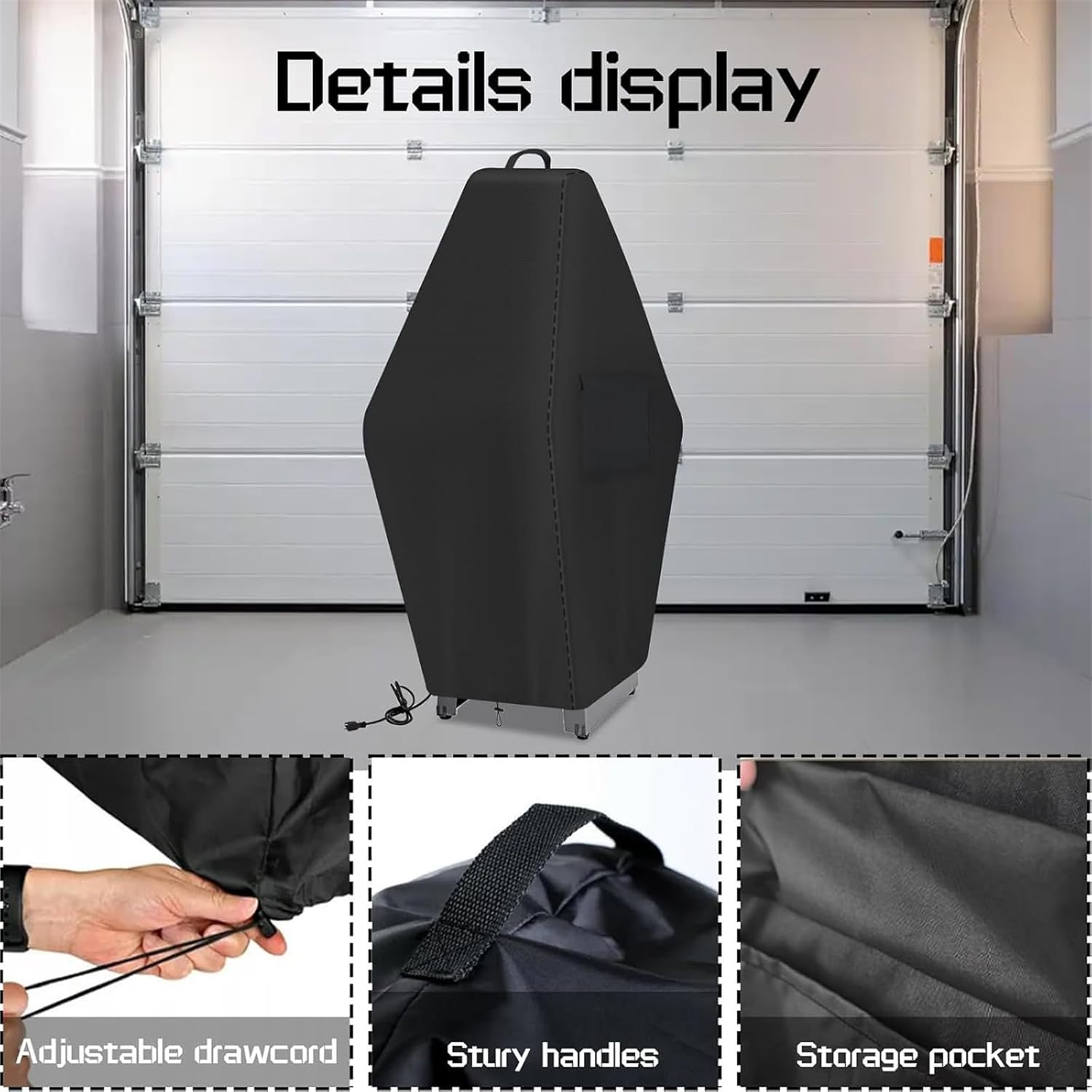 Heavy Duty 9 Inch Benchtop Bandsaw Cover Oxford Fabric Protective Shield for Workshop Equipment Protective Heavy Duty Bandsaw Cover